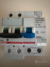 Magnetotermico - Differenziale bticino nuovo
