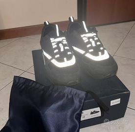 Sneakers nere reflective taglia 39