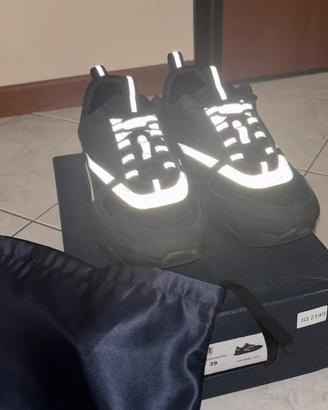 Sneakers nere reflective taglia 39