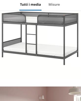 Letto a castello Ikea Tuffing