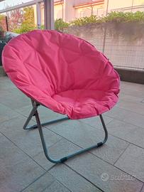 sedia da campeggio pieghevole 