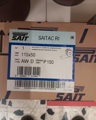 Carta abrasiva rotolo 50 ml