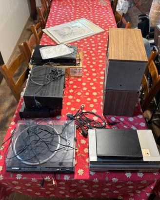 Impianto hi-fi datato