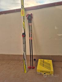 kit sci fondo fischer bambino