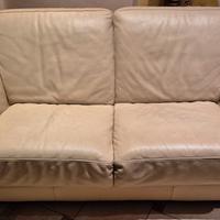 Divani in vera pelle king beige