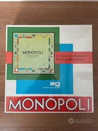 Gioco MONOPOLI anni 80 incellofanato mai giocato
