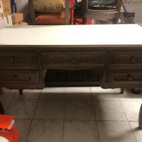 Scrivania vintage da riciclare/restaurare