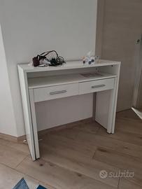 CONSOLLE INGRESSO/SCRIVANIA DOPPIA ESTRAIBILE