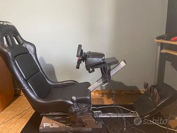 PS5 SLIM DISC EDITION + POSTAZIONE SIM RACING PLAY