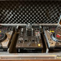 PIONEER CONSOLE  COMPLETA CDJ 400 DJM 400