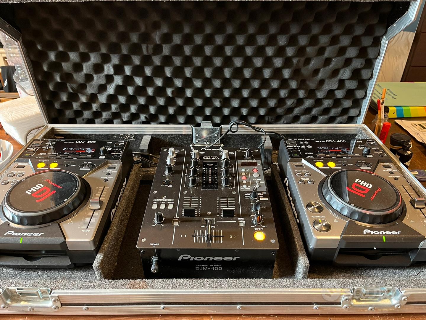 PIONEER CONSOLE COMPLETA CDJ 400 DJM 400 - Audio/Video In vendita a ...