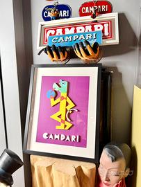 Campari Omino 3D - Produzione artigianale - Depero