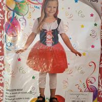CARNEVALE costume bambina cappuccetto rosso 