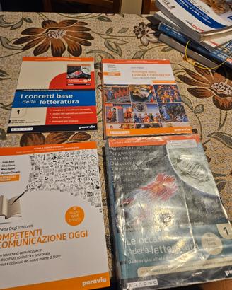 libri antologia e letteratura superiori