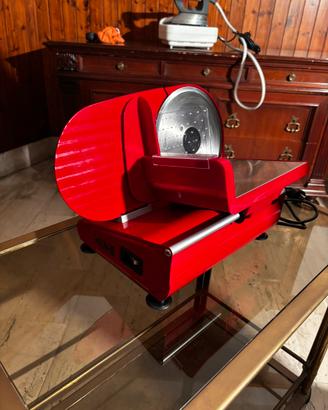 Affettatrice elettrica Ausonia rossa