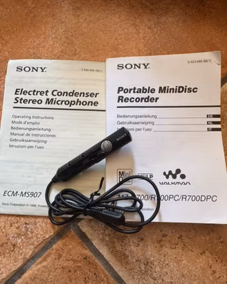 Minidisc Sony MZ-R700