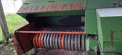 Pressa raccoglitrice gallignani 7000