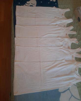 canottiere cotone uomo taglia 5