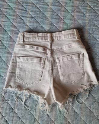 pantaloncini jeans bianchi 