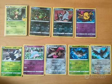 Carte pokemon varie espansioni