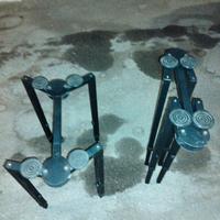 Supporto in acciaio per casse