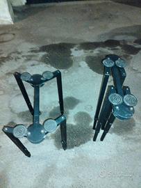 Supporto in acciaio per casse