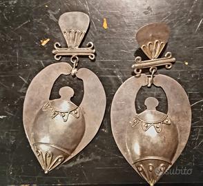 orecchini d argento berbero 1900 