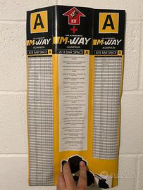 Barre alluminio portatutto M-Way