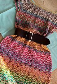 Vestito tubino tricot