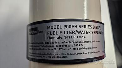 Filtro Parker model 900FH Serie Disel 