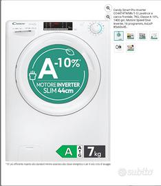 Lavatrice NUOVA CandySlimSmart Inverter 7KG clas A