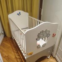 Lettino  Loppiano Azur con materassino.