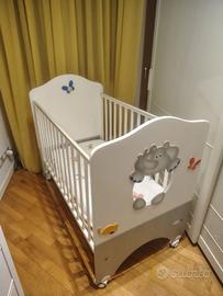 Lettino  Loppiano Azur con materassino.