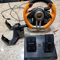 volante con pedali e fermafolante per la PSP