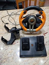volante con pedali e fermafolante per la PSP