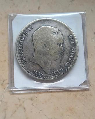 120 grana Francesco I ARGENTO molto RARA 
