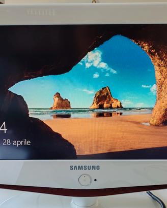 Monitor computer/TV Samsung bianca 23"