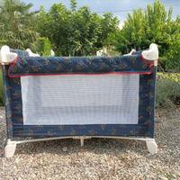 Lettino da campeggio e materasso