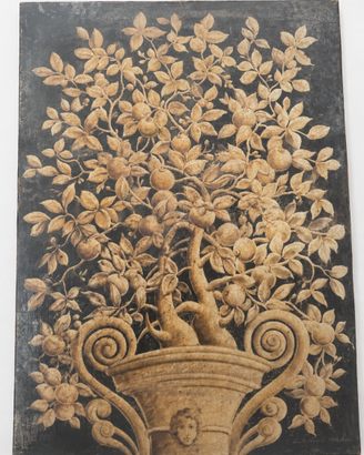 Pannello con albero di agrumi