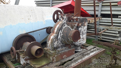 Mulino a puleggia d'epoca