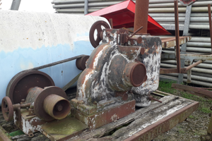 Mulino a puleggia d'epoca