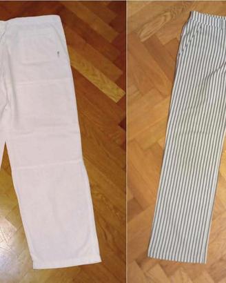 Pantaloni estivi di cotone donna