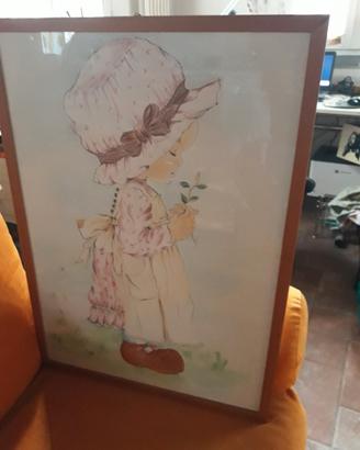 Quadro Bonnie Bonnets Holly Hobbie Sarah Kay