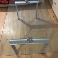 Tavolo da pranzo Policleto di Reflex in cristallo