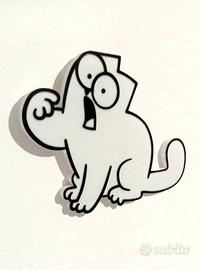 Gatto Decorativo 3D da Appendere – Artigianale 3D