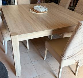 Tavolo quadrato 140x140