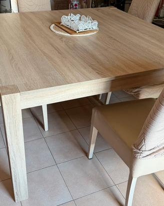 Tavolo quadrato 140x140