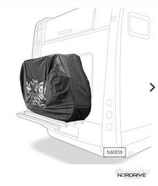 Telo copribici per portabici camper e roulotte