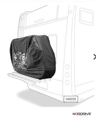 Telo copribici per portabici camper e roulotte