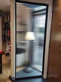 Porta in vetro a bilico 90 x 212,5